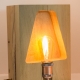 Lampe triangle en creux